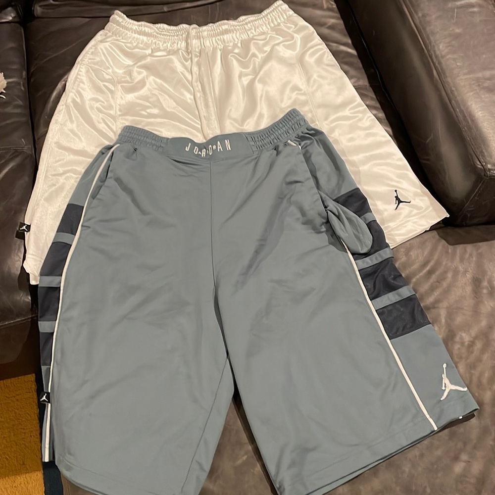 2 pairs of Jordan brand men’s shorts.